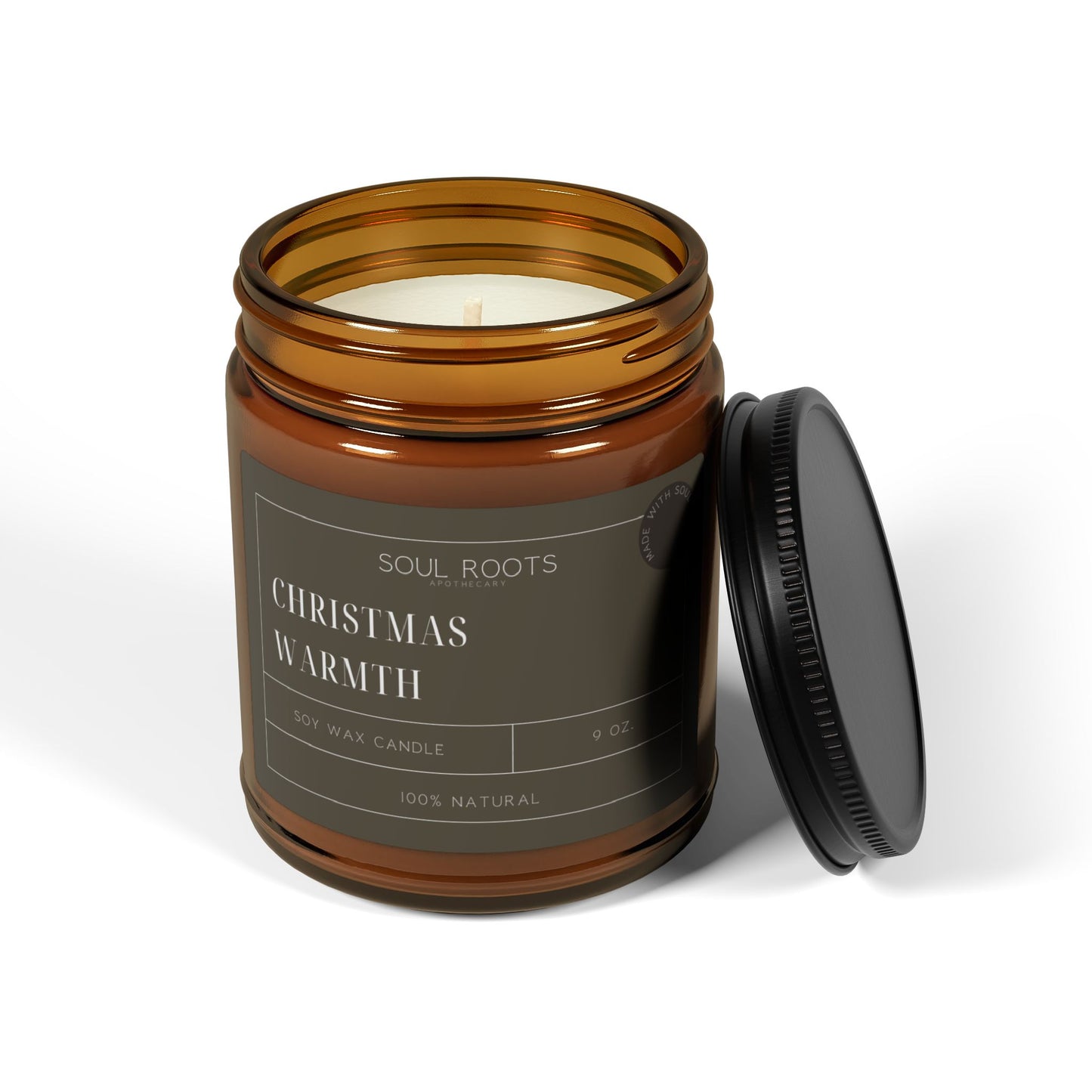 Christmas Warmth Scented Soy Candle