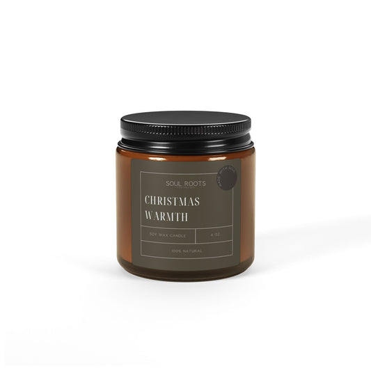 Christmas Warmth Scented Soy Candle