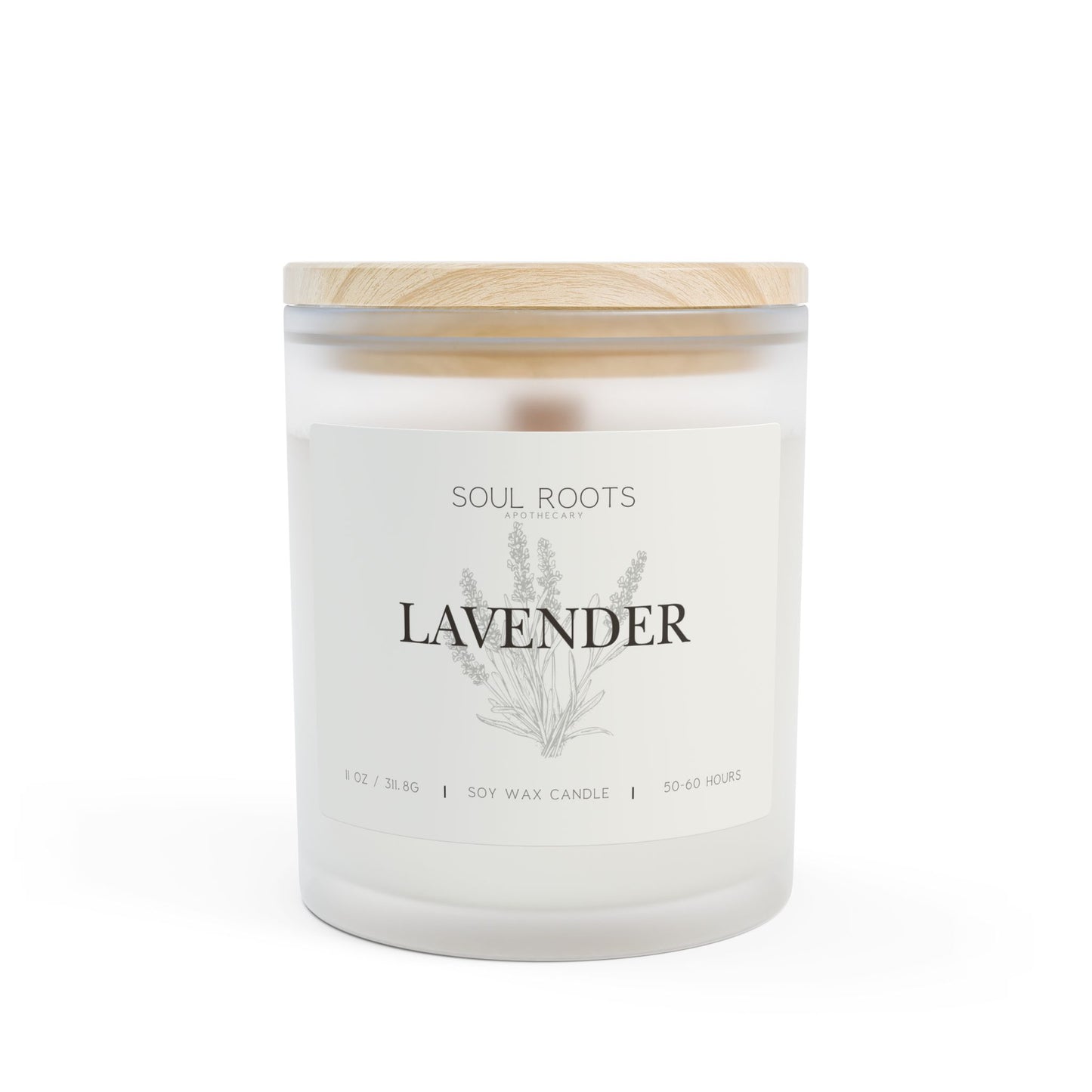 Coconut Soy Blended Wax Scented Candle