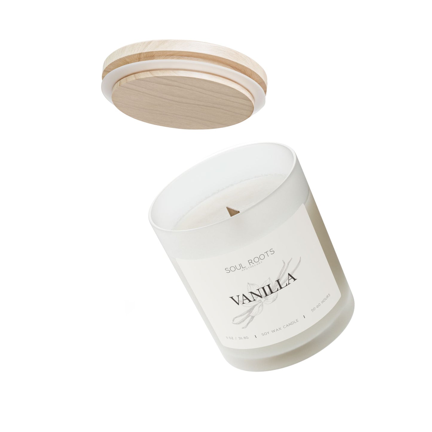 Coconut Soy Blended Wax Scented Candle