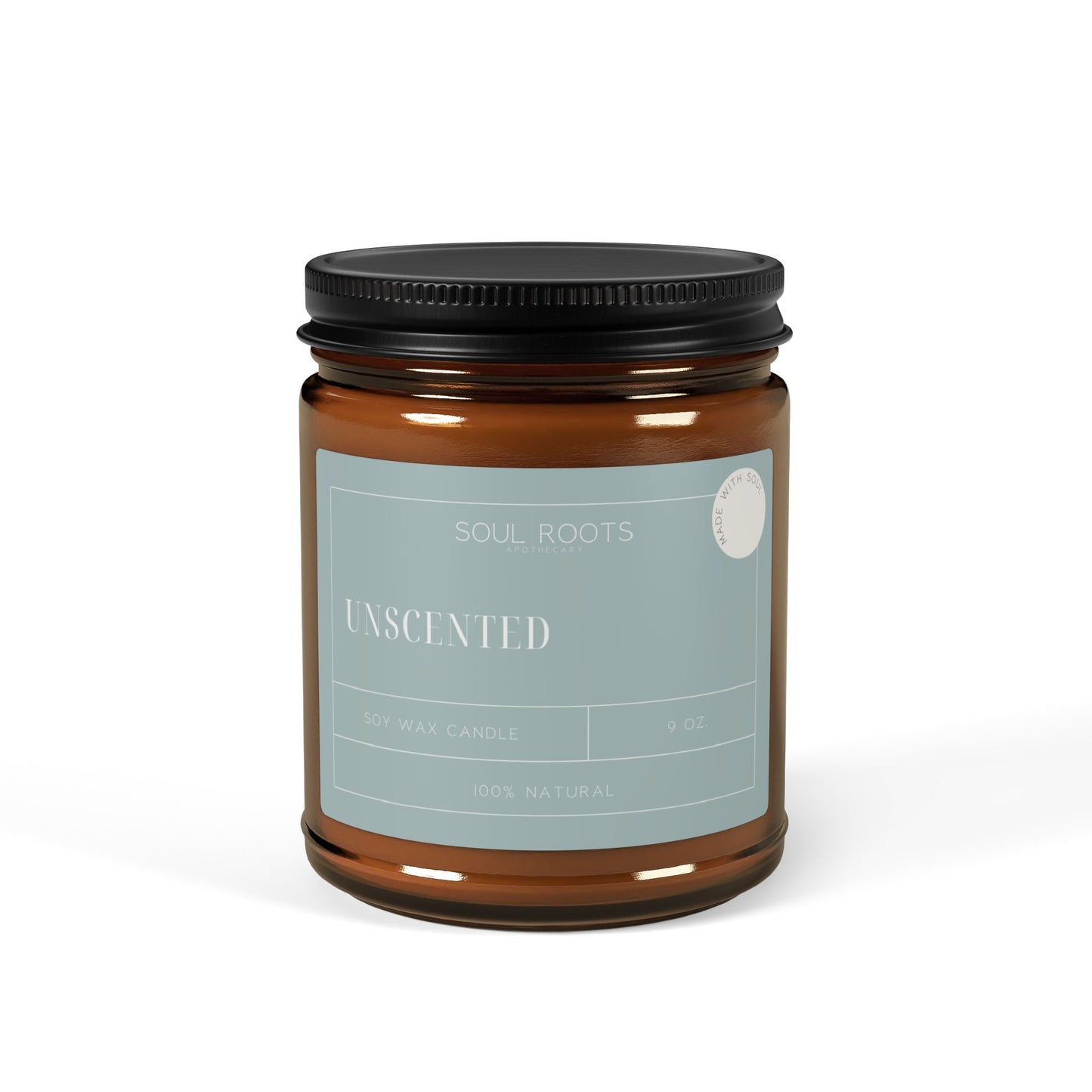 Unscented Soy Candle