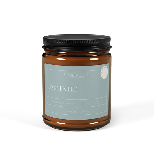Unscented Soy Candle